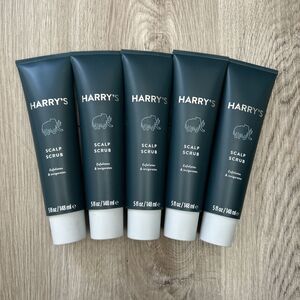 Harry’s Scalp Scrub 5oz Lot of 5 Bottles Exfoliates & Invigorates Brand New